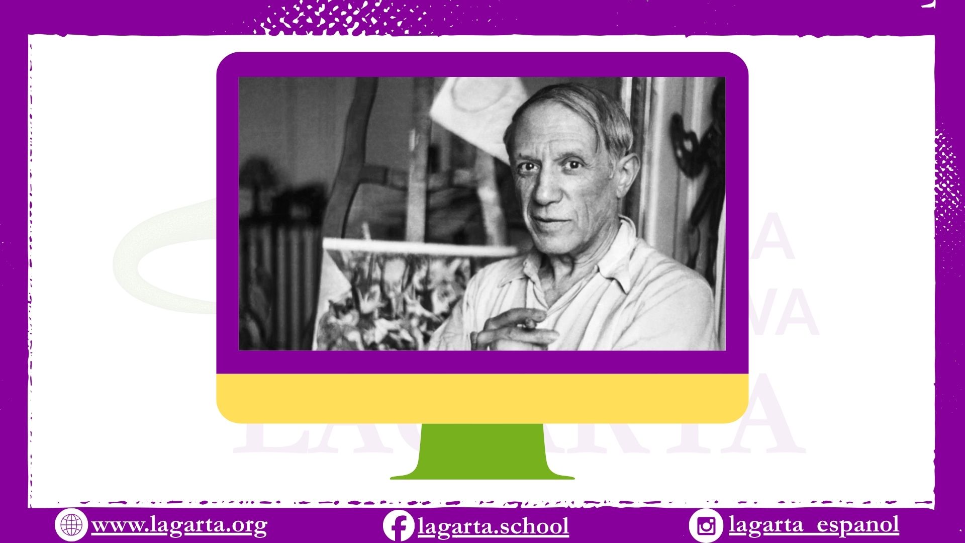 Pablo Picasso jako ćwiczenie z przedstawiania osoby po hiszpańsku